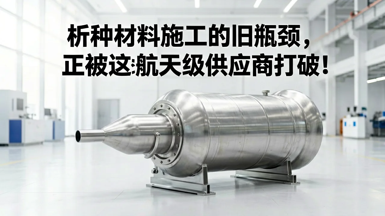 特种材料施工的旧瓶颈,正被这家航天级供应商打破